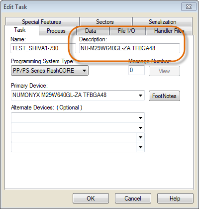 Confirm Input info