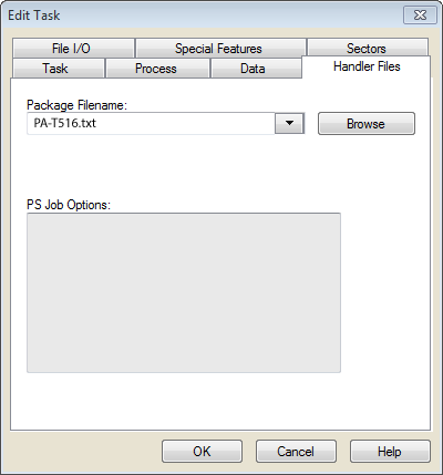 Handler Files tab
